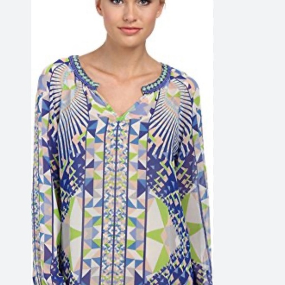 Hale Bob Tops - HALE BOB Psychedelic City Long Sleeve Top